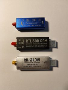 Tres receptores SDR