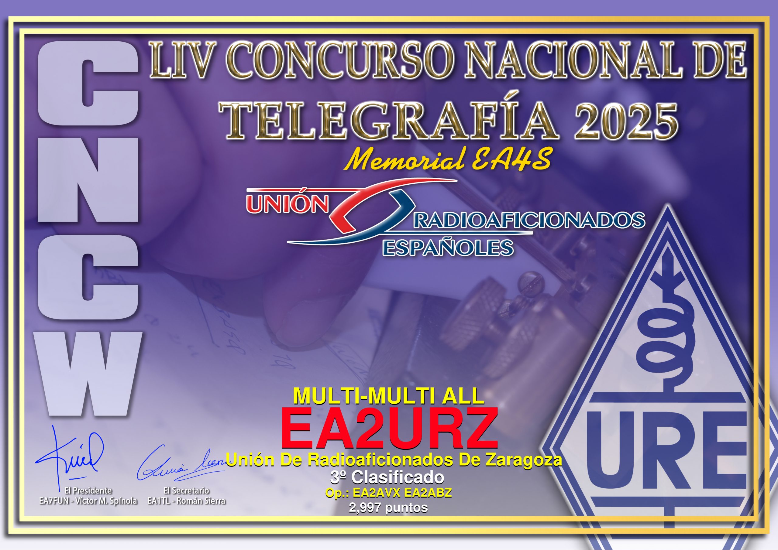 LIV Concurso nacional de Telegrafía